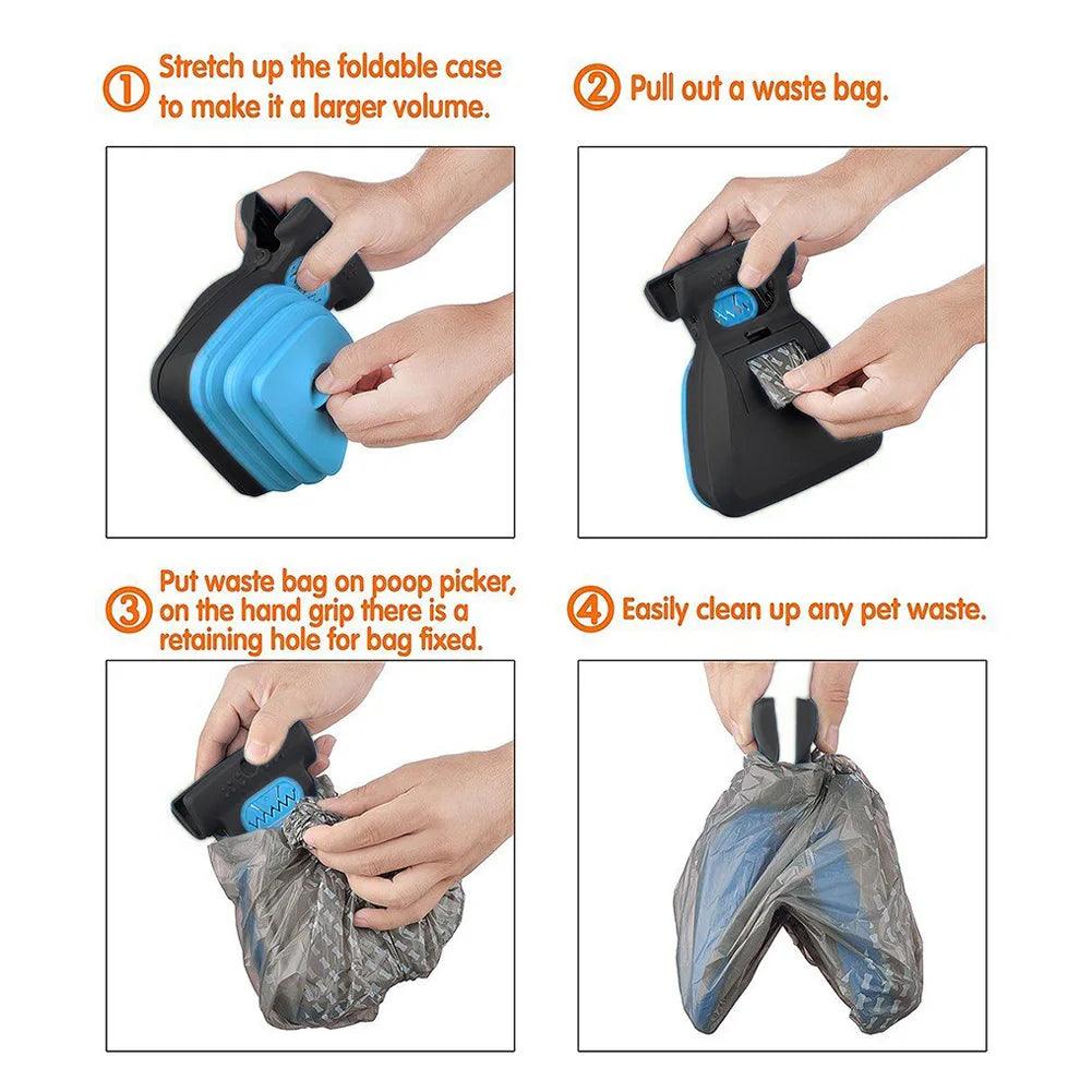 Foldable Pooper Scooper – Easy One-Handed Cleanup