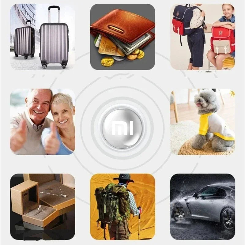 Mini Smart GPS Tracker – Bluetooth Locator for Pets, Kids & Bags