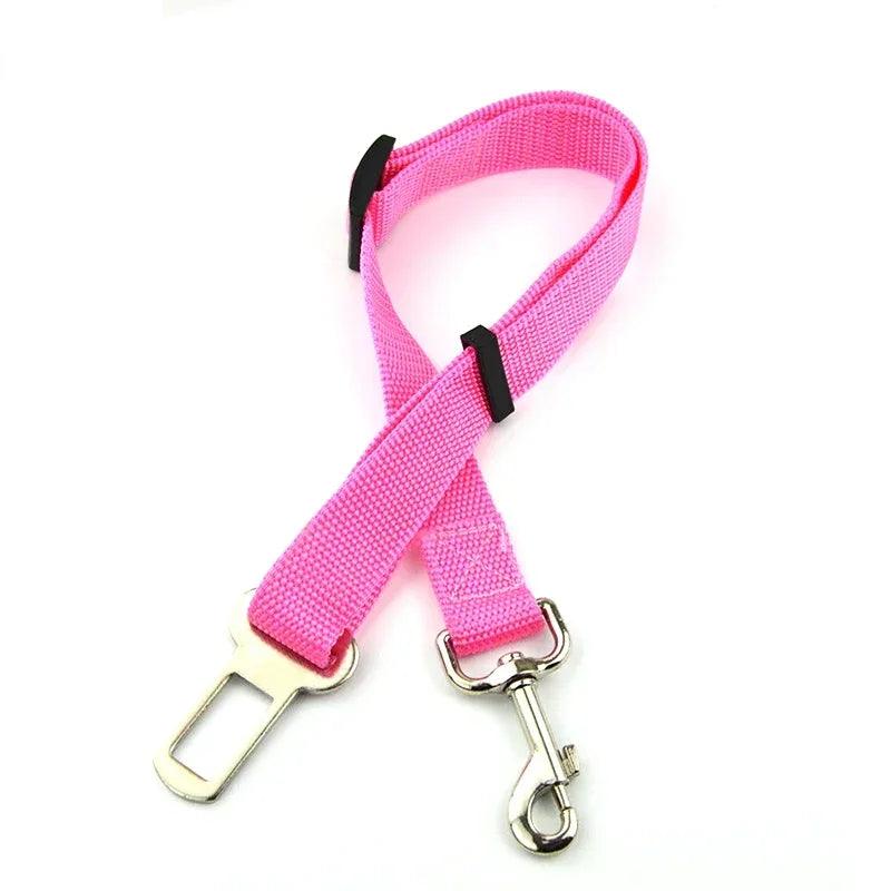 Adjustable Pet Car Seat Belt – Safety Harness Clip