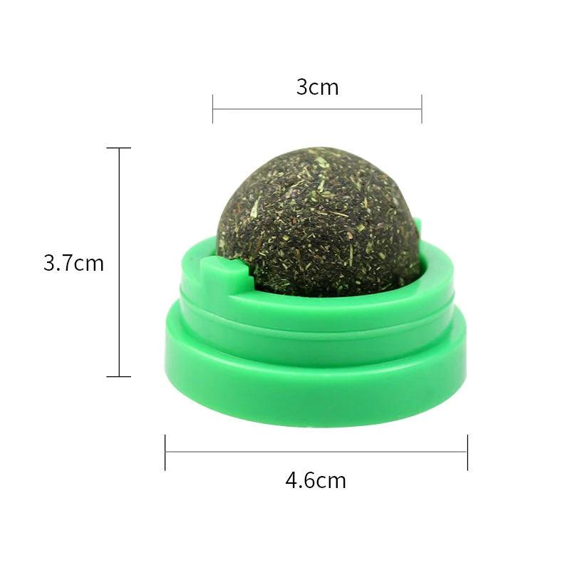Natural Catnip Wall Ball Toy – Fun & Healthy Treat for Cats