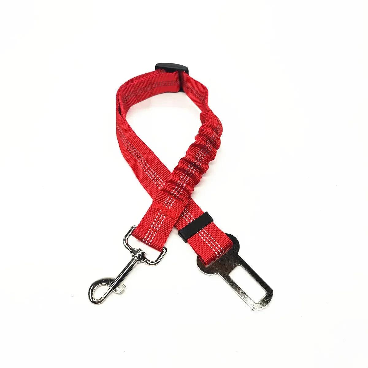 Adjustable Pet Car Seat Belt – Safety Harness Clip