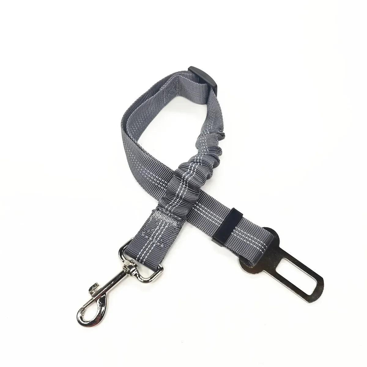 Adjustable Pet Car Seat Belt – Safety Harness Clip