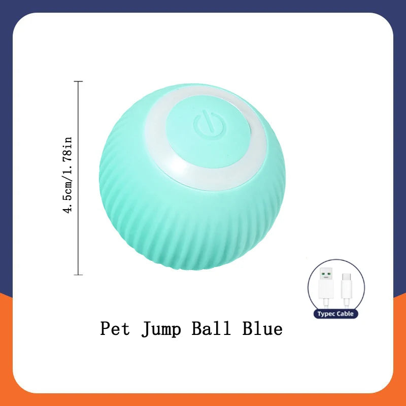 Smart Interactive Dog Toy Ball – USB Rechargeable & Automatic Moving