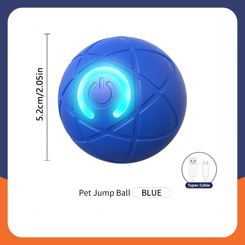 Smart Interactive Dog Toy Ball – USB Rechargeable & Automatic Moving
