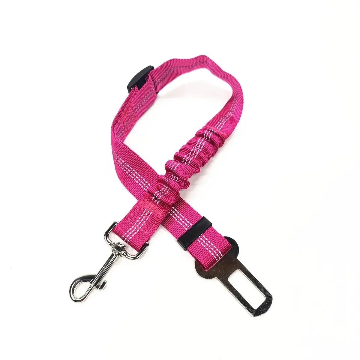 Adjustable Pet Car Seat Belt – Safety Harness Clip