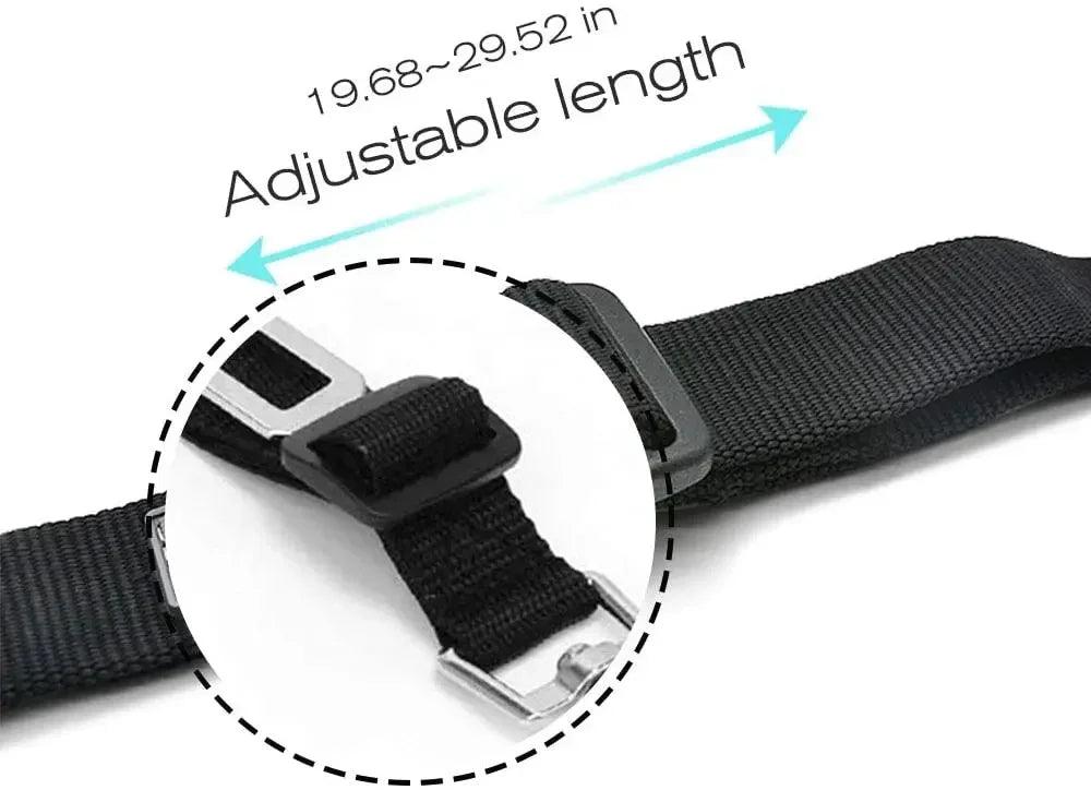 Adjustable Pet Car Seat Belt – Safety Harness Clip