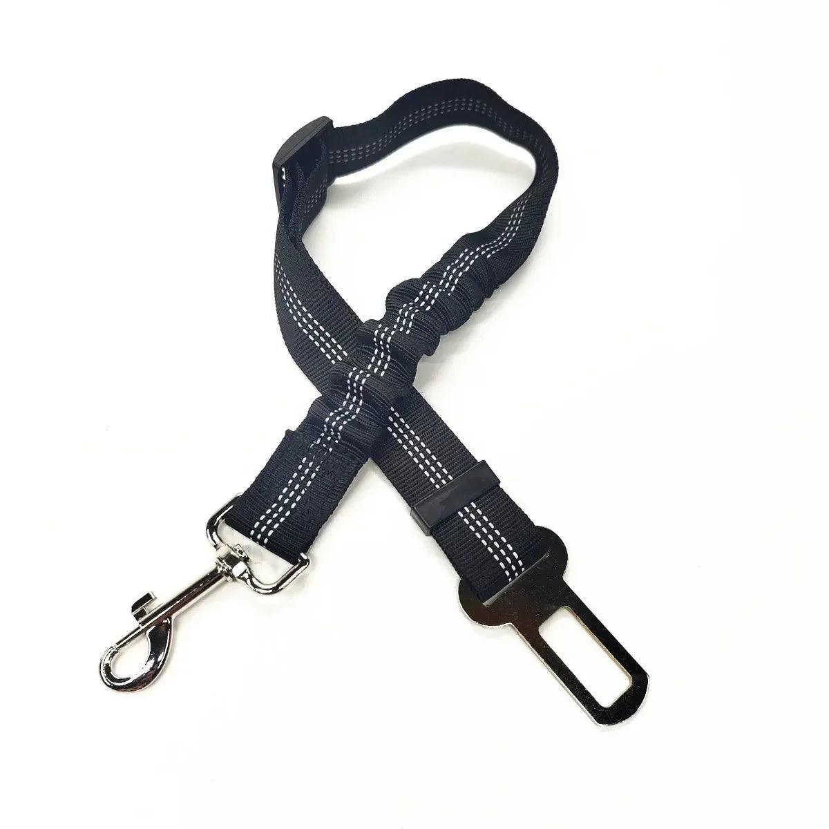 Adjustable Pet Car Seat Belt – Safety Harness Clip