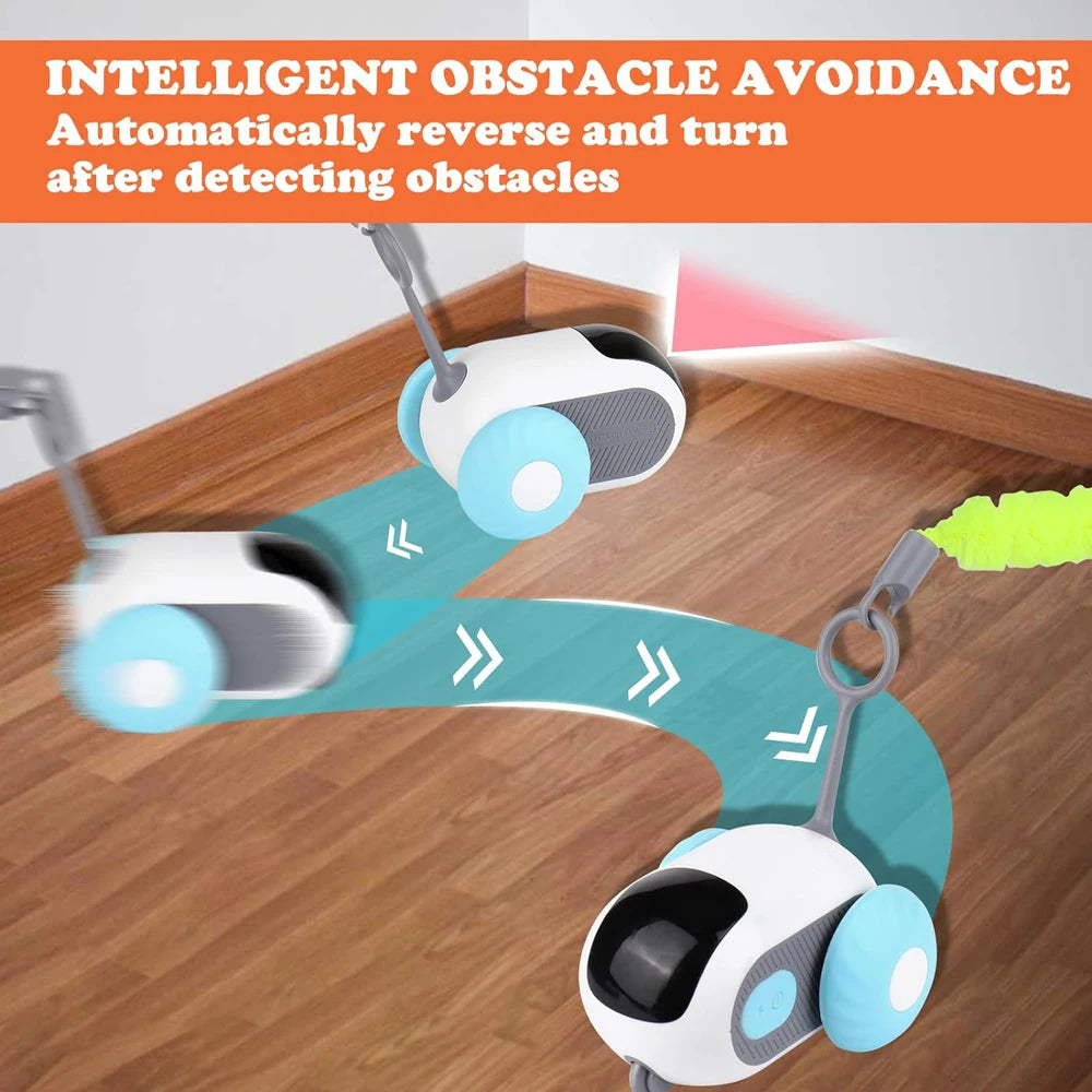 Smart Remote-Controlled Cat Toy Car – Interactive Play for Cats & Dogs
