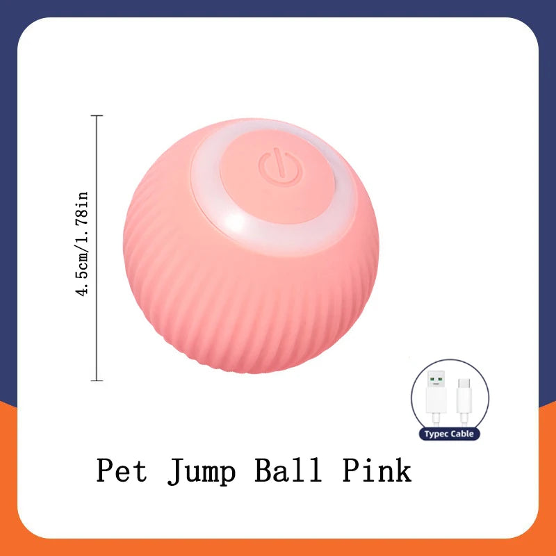 Smart Interactive Dog Toy Ball – USB Rechargeable & Automatic Moving