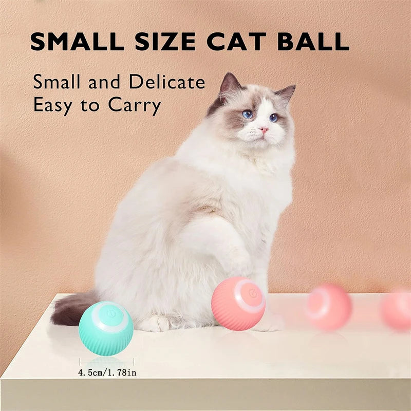 Smart Interactive Dog Toy Ball – USB Rechargeable & Automatic Moving