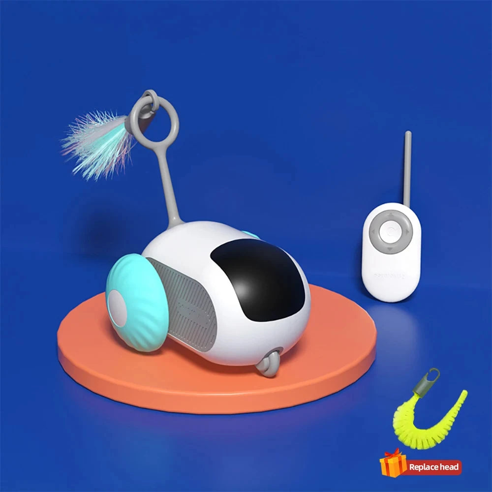Smart Remote-Controlled Cat Toy Car – Interactive Play for Cats & Dogs
