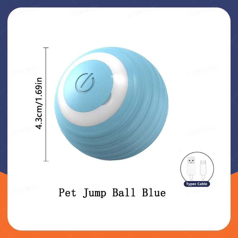 Smart Interactive Dog Toy Ball – USB Rechargeable & Automatic Moving