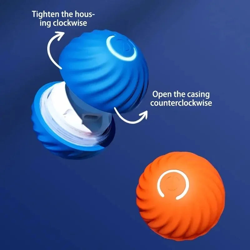 Smart Interactive Dog Toy Ball – USB Rechargeable & Automatic Moving