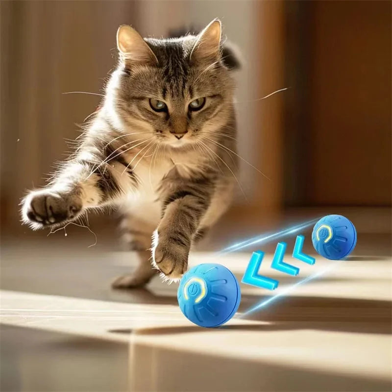 Smart Interactive Dog Toy Ball – USB Rechargeable & Automatic Moving