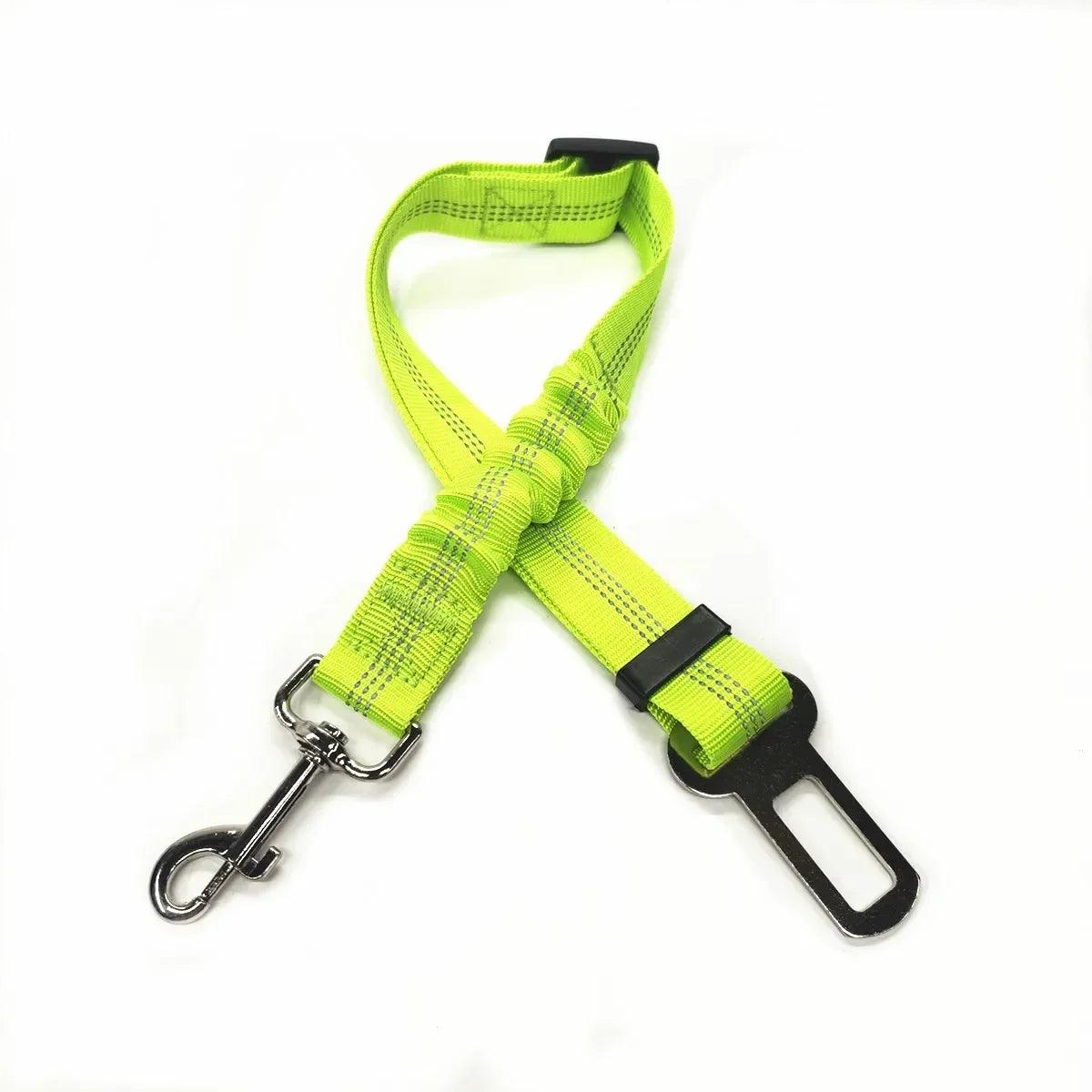 Adjustable Pet Car Seat Belt – Safety Harness Clip