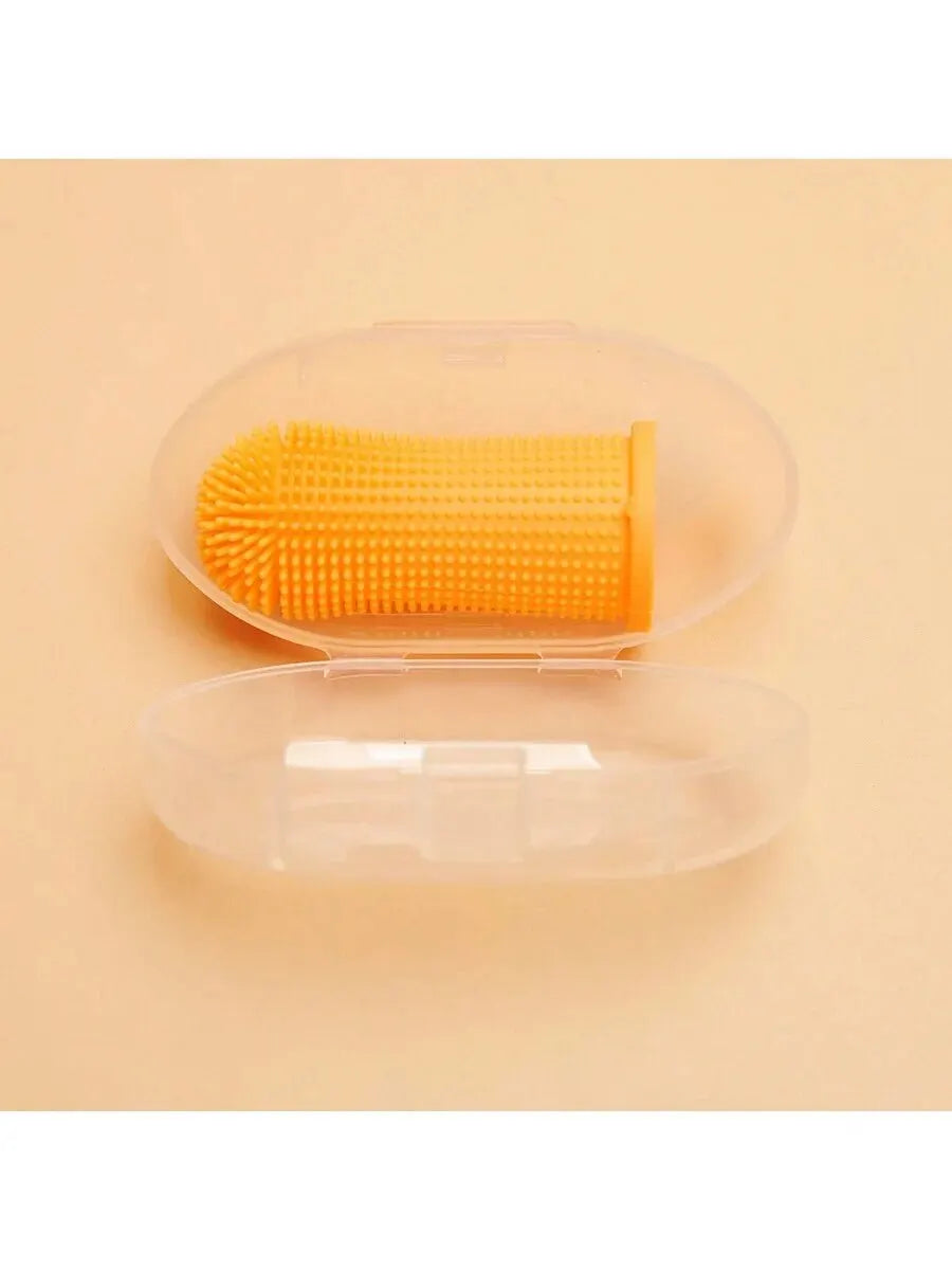 Pet Finger Toothbrush – Oral Cleaning for Cats & Dogs