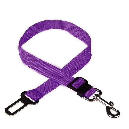 Adjustable Pet Car Seat Belt – Safety Harness Clip