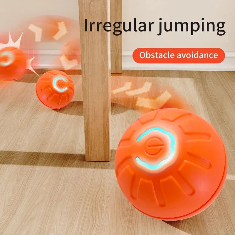 Smart Interactive Dog Toy Ball – USB Rechargeable & Automatic Moving