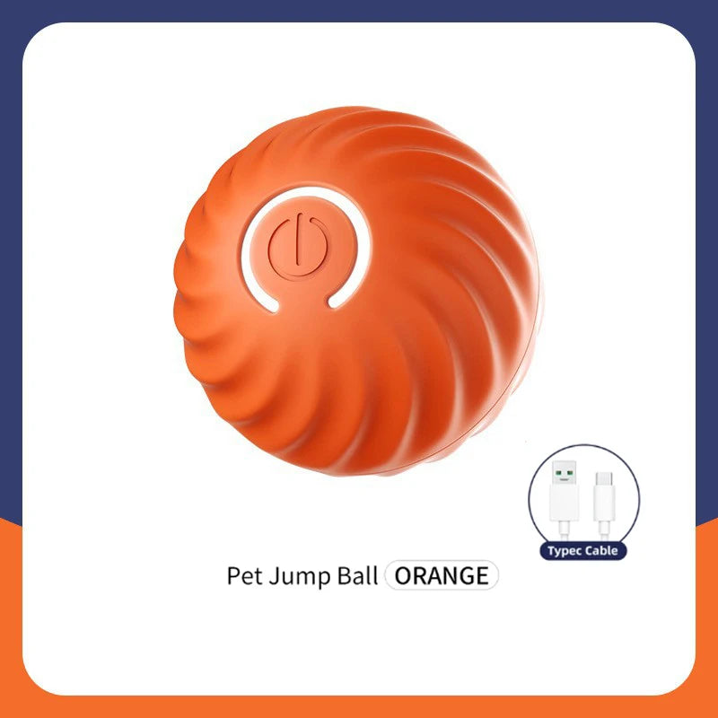 Smart Interactive Dog Toy Ball – USB Rechargeable & Automatic Moving