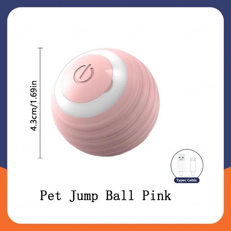 Smart Interactive Dog Toy Ball – USB Rechargeable & Automatic Moving