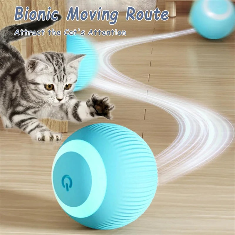 Smart Interactive Dog Toy Ball – USB Rechargeable & Automatic Moving